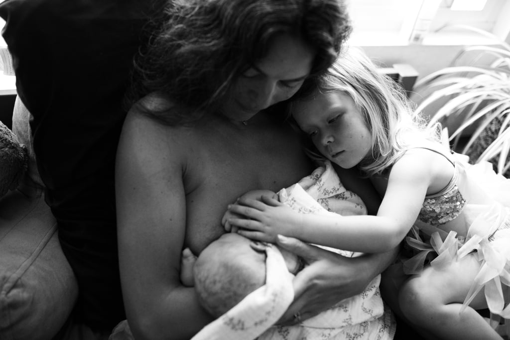 Photos of Moms Breastfeeding For the First Time