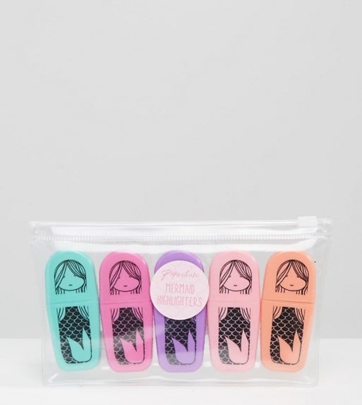 Paperchase Mermaid Mini Highlighters