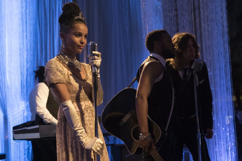 Zoë Kravitz as Audrey Hepburn's Eliza Doolittle in Big Little Lies