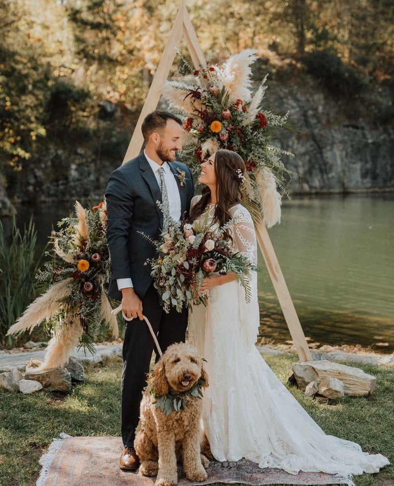 Triangle Wedding Arch 