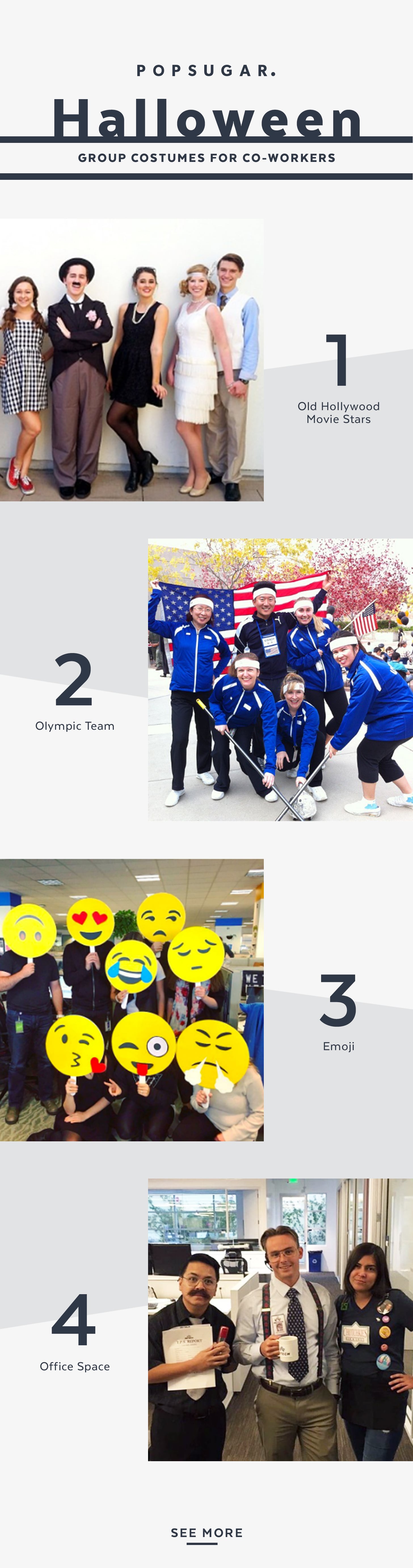 Easy Group Halloween Costumes For Coworkers Popsugar Smart Living