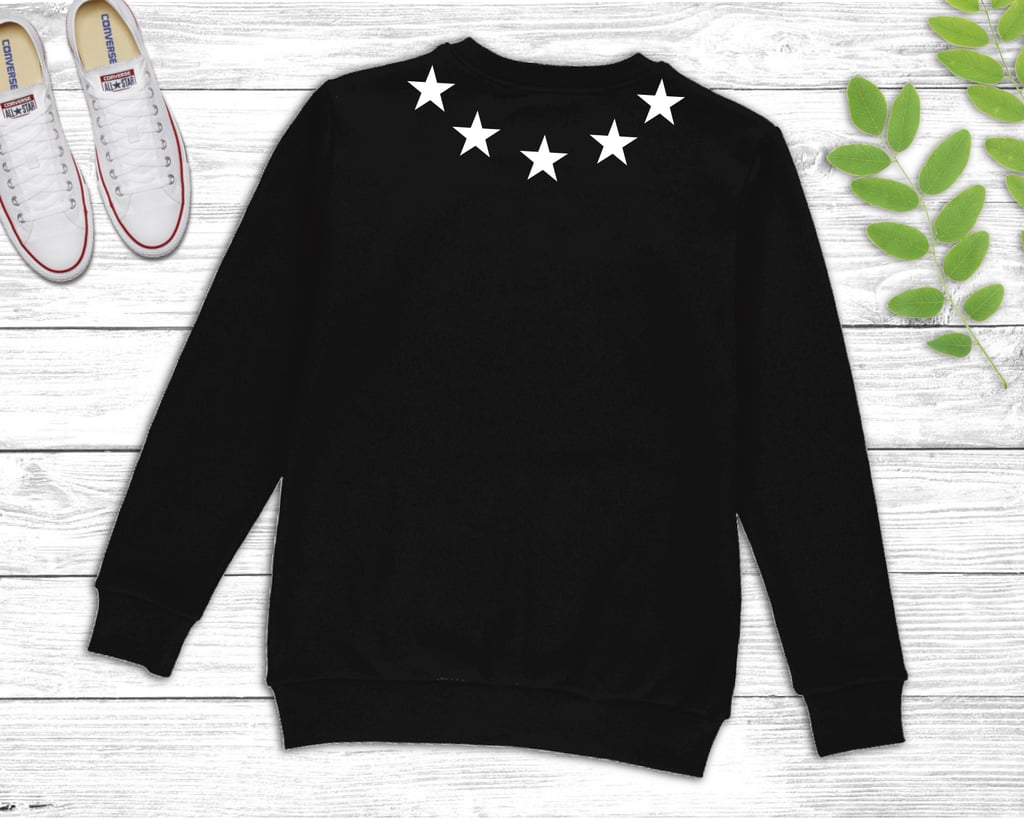 Etsy Star Collar Sweatshirt