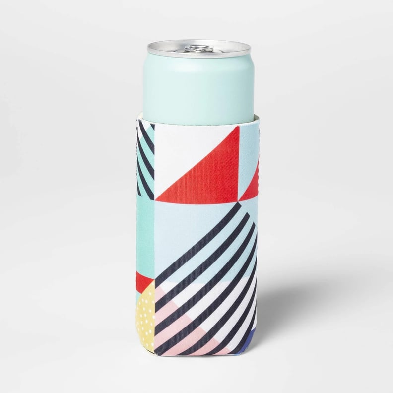 Variegated Stripe Slim Can Cooler