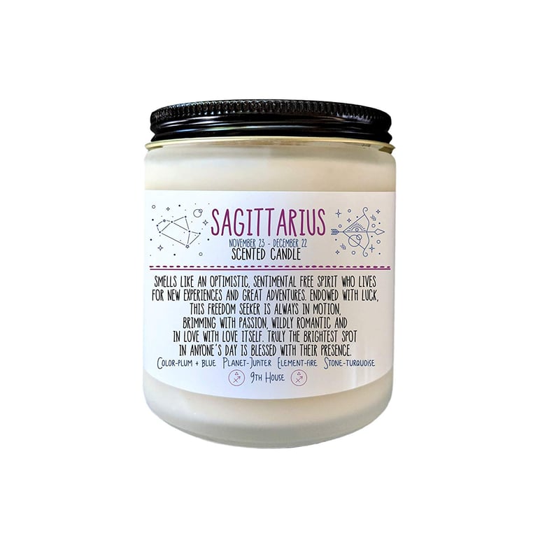 Sagittarius Zodiac Candle