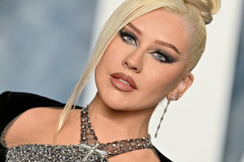 BEVERLY HILLS, CALIFORNIA - MARCH 12: Christina Aguilera attends the 2023 Vanity Fair Oscar Party hosted by Radhika Jones at Wallis Annenberg Center for the Performing Arts on March 12, 2023 in Beverly Hills, California. (Photo by Axelle/Bauer-Griffin/Fil