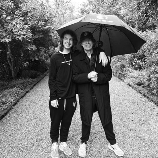 Mick Jagger's Comments on His Son's Instagram Photos