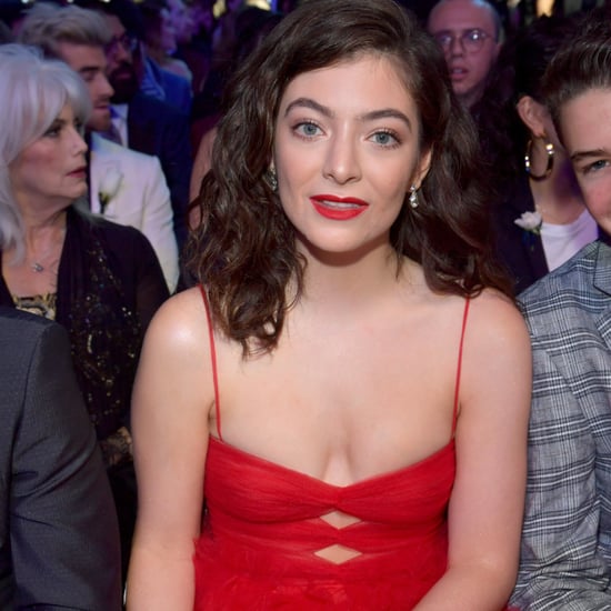 Lorde's Red Flask at the Grammys 2018