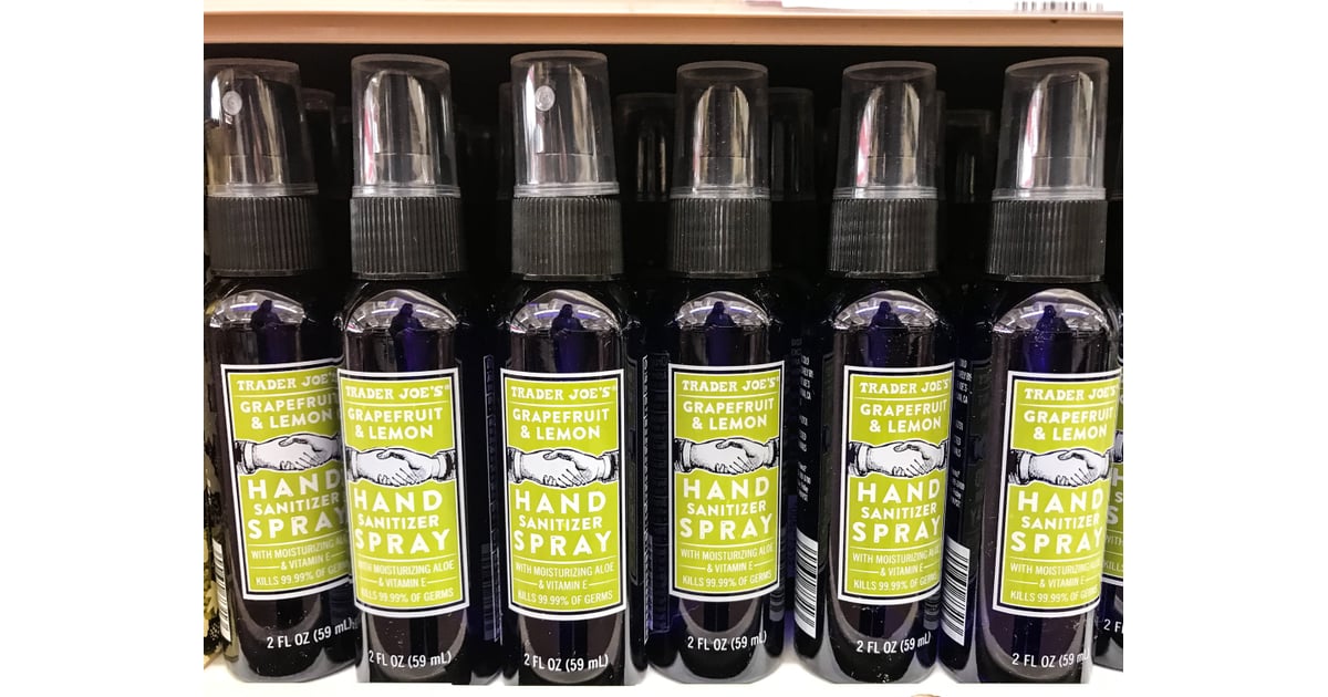 Trader Joe's Hand Sanitizer Spray (2) Best Beauty Products From