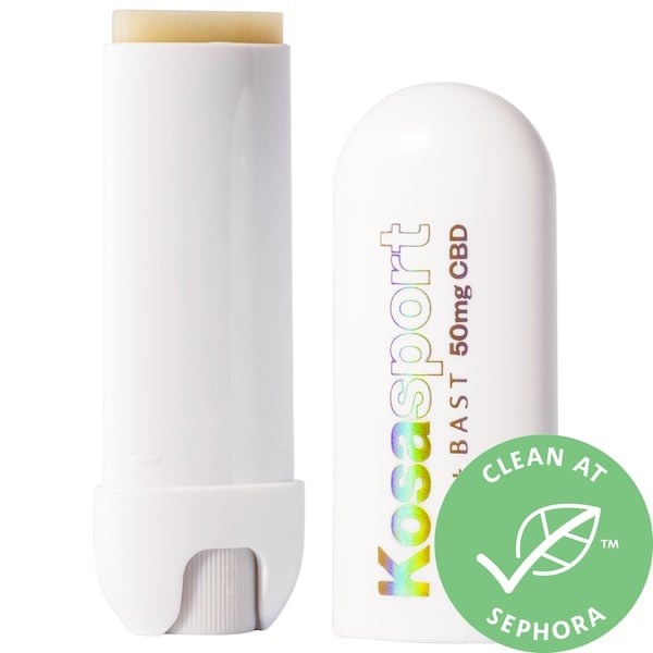 科莎公司Kosasport LipFuel备用唇膏与植物+韧皮50毫克CBD和透明质酸