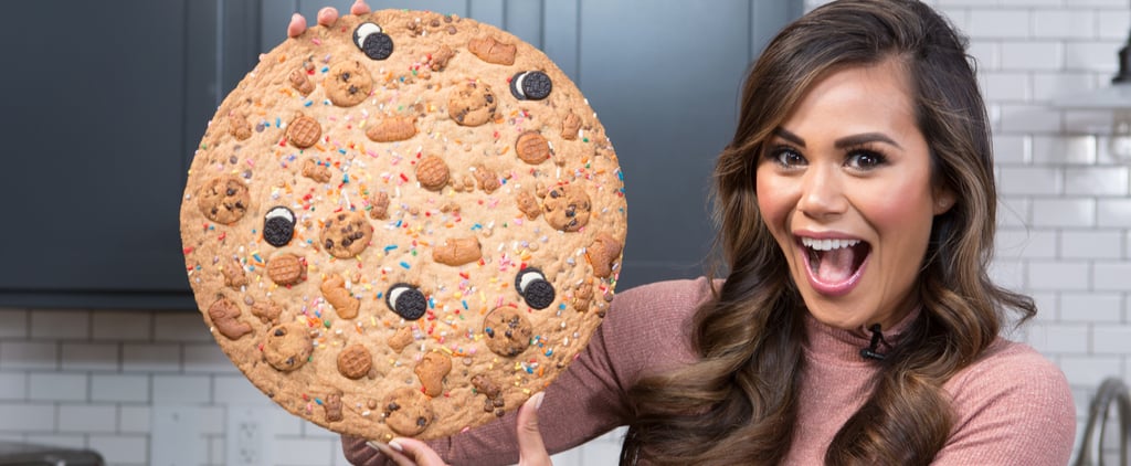 Giant Cookie Cake Covered in Cookies