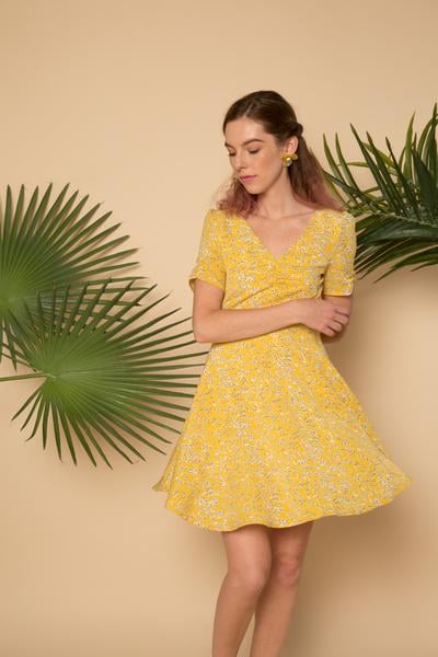 this yellow dress