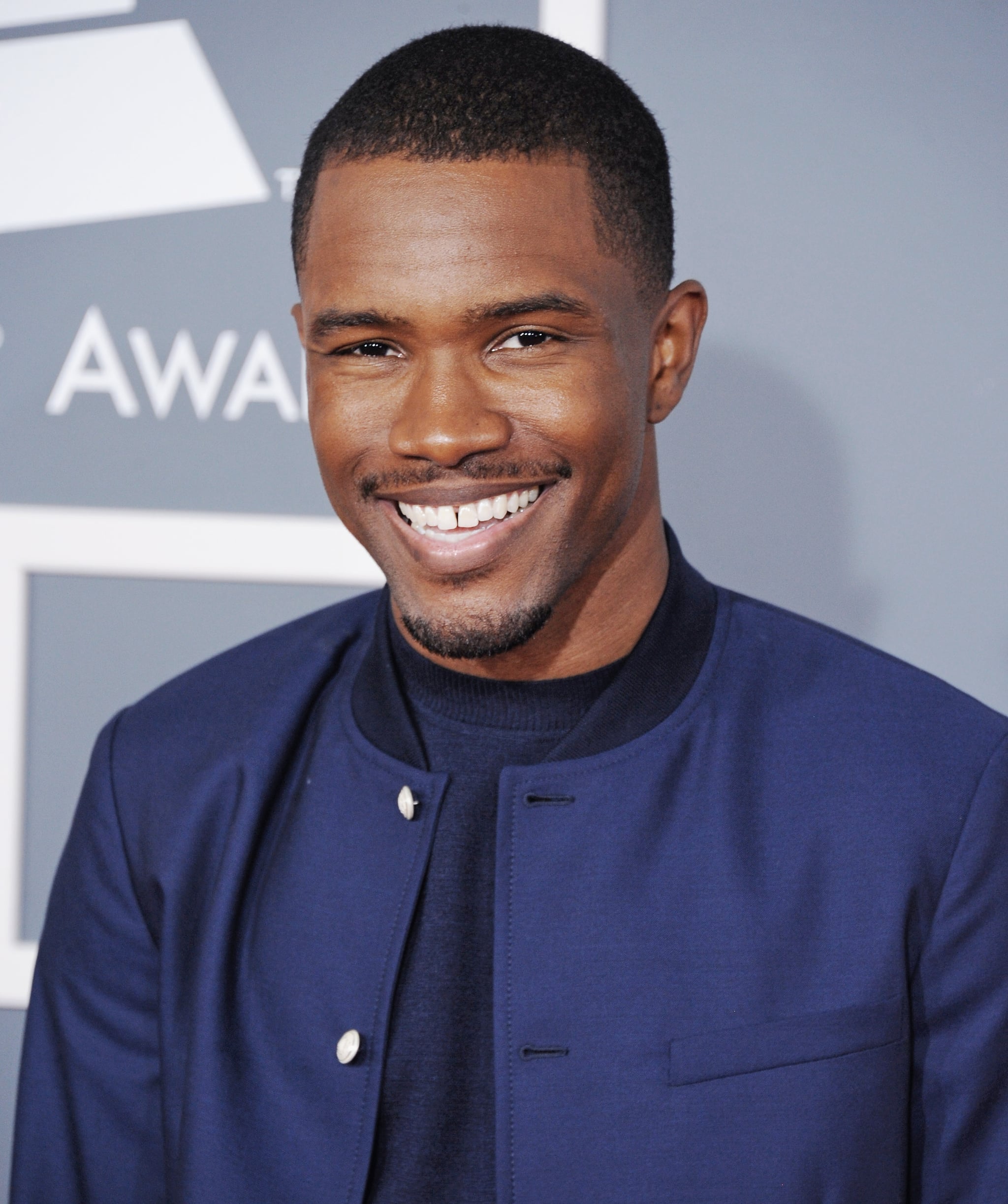 LOS ANGELES, CA - FEBRUARY 10:  Singer Frank Ocean arrives at The 55th Annual GRAMMY Awards at Staples Center on February 10, 2013 in Los Angeles, California.  (Photo by Jon Kopaloff/FilmMagic)