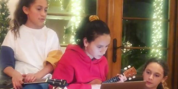 Jennifer Lopez's Daughter Singing With Alex Rodriguez's ...