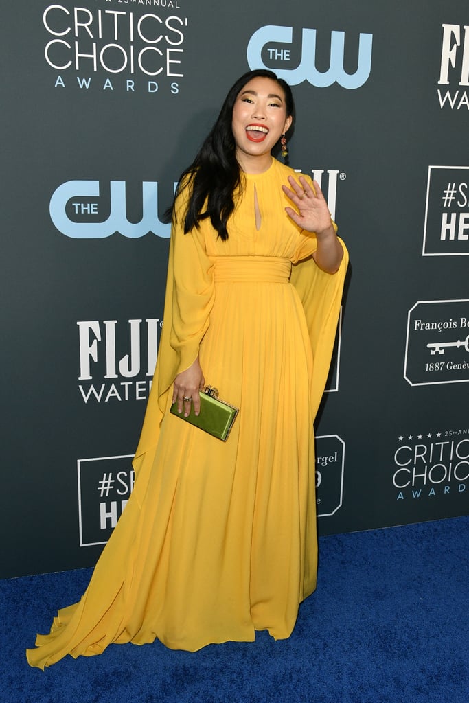 Awkwafina at the 2020 Critics' Choice Awards