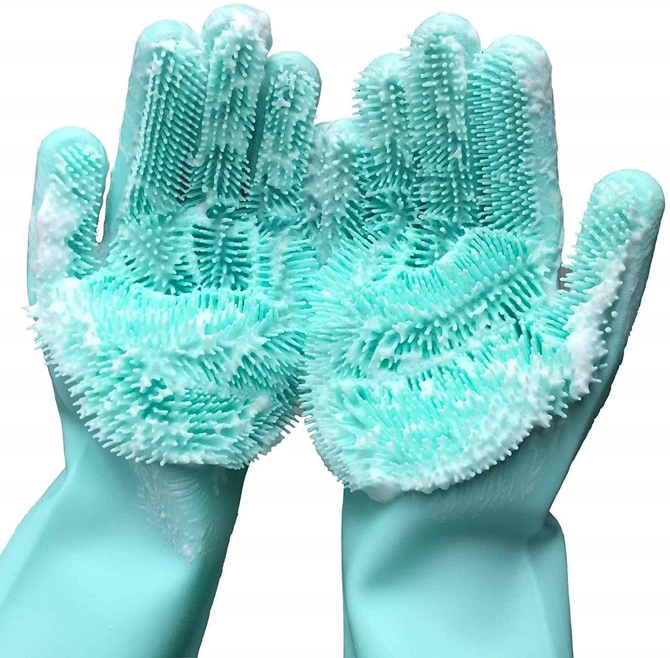 Silicone Dishwashing Gloves on , Review