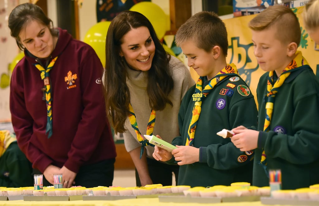 Kate Middleton at Cub Scout Pack Meeting December 2016