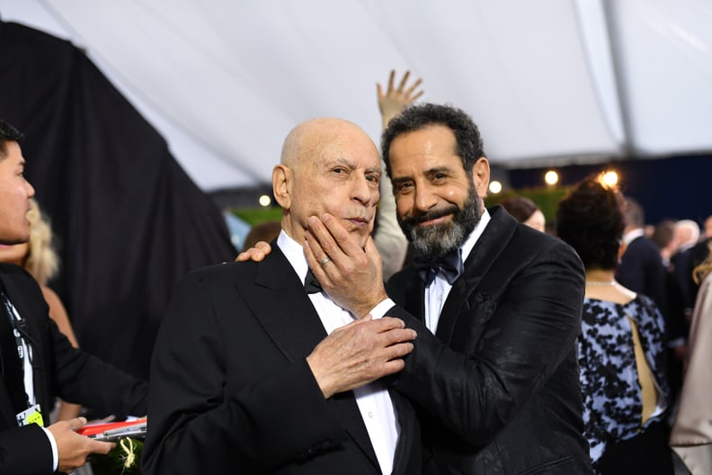 Alan Arkin and Tony Shalhoub at the 2020 SAG Awards