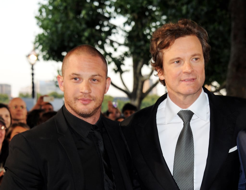 With Colin Firth at the Tinker, Tailor, Soldier, Spy London premiere in 2011.