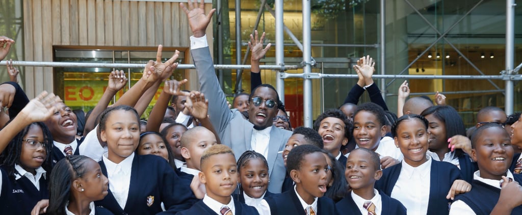 Diddy Opens Charter School in Harlem August 2016