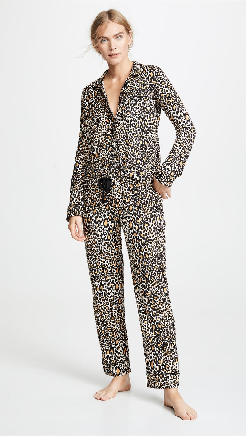 PJ Salvage Give Love Cheetah Printed PJ Set