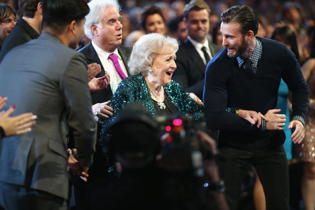 Chris Evans at the People's Choice Awards 2015