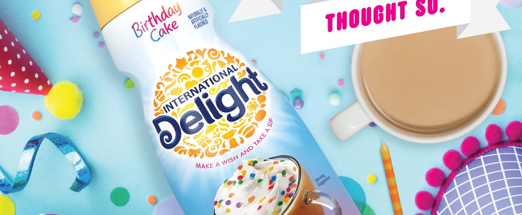 International Delight Birthday Cake and Cannoli Creamer