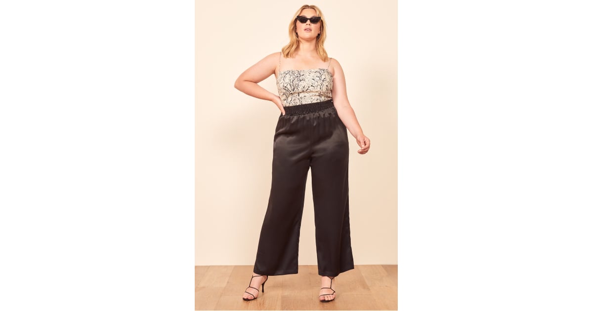 Reformation Harland Satin Pants | The Best Fall Pants Trends to Shop ...
