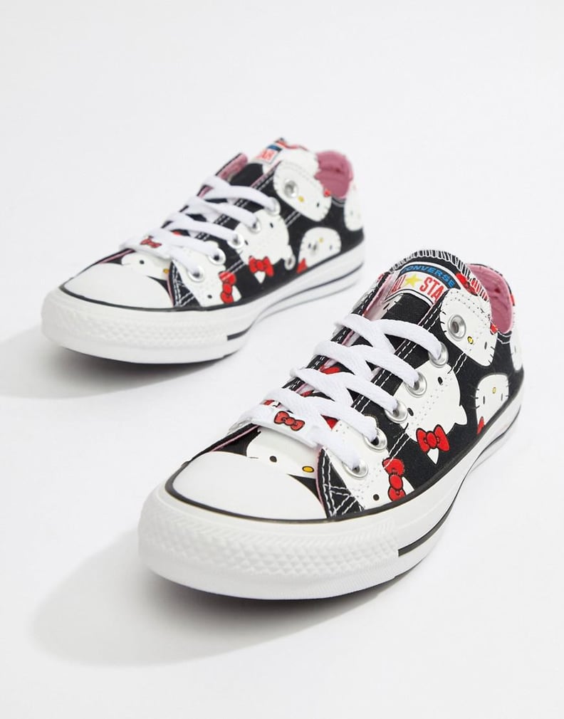 Converse X Hello Kitty Ox Trainers