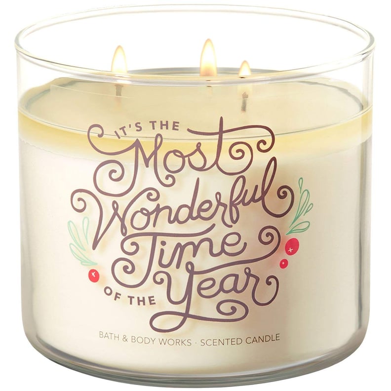 It's the Most Wonderful Time of the Year Candle