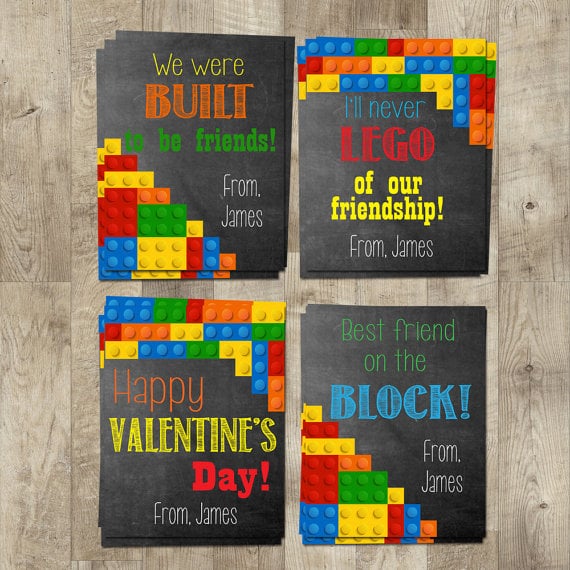Lego valentines