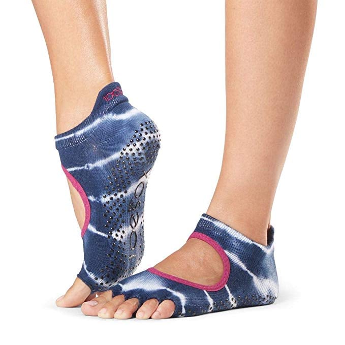 ToeSox Bellarina Half Toe Grip Yoga Socks