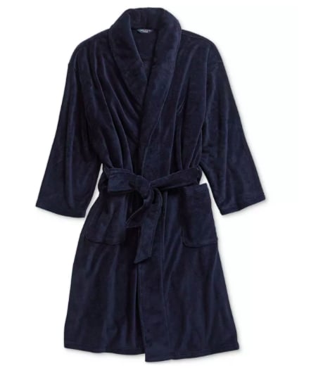 Men's Plush Knit Robe