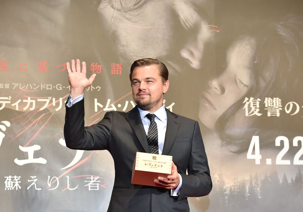Leonardo DiCaprio at Tokyo Premiere of The Revenant Photos
