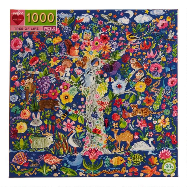 Eeboo Tree of Life 1000 Piece Puzzle