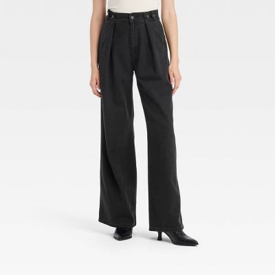 Universal Thread Women's High-Rise Two Way Denim Trousers