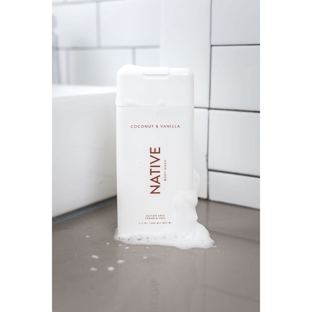 Native Coconut and Vanilla Body Wash, 3 oz