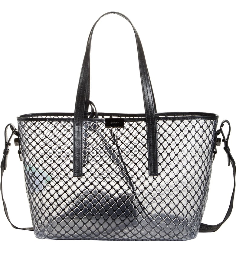 Off-White Net PVC Shopper