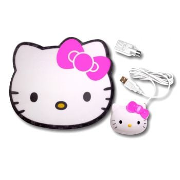 Hello Kitty pad and mouse