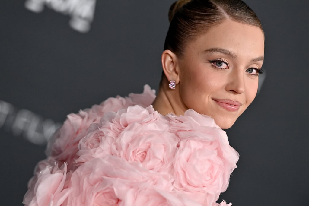 Sydney Sweeney Wears Ballerina-Pink Giambattista Valli Dress