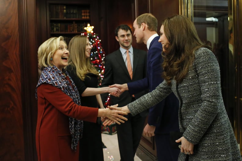 They Shook Hands With Hillary and Chelsea Clinton