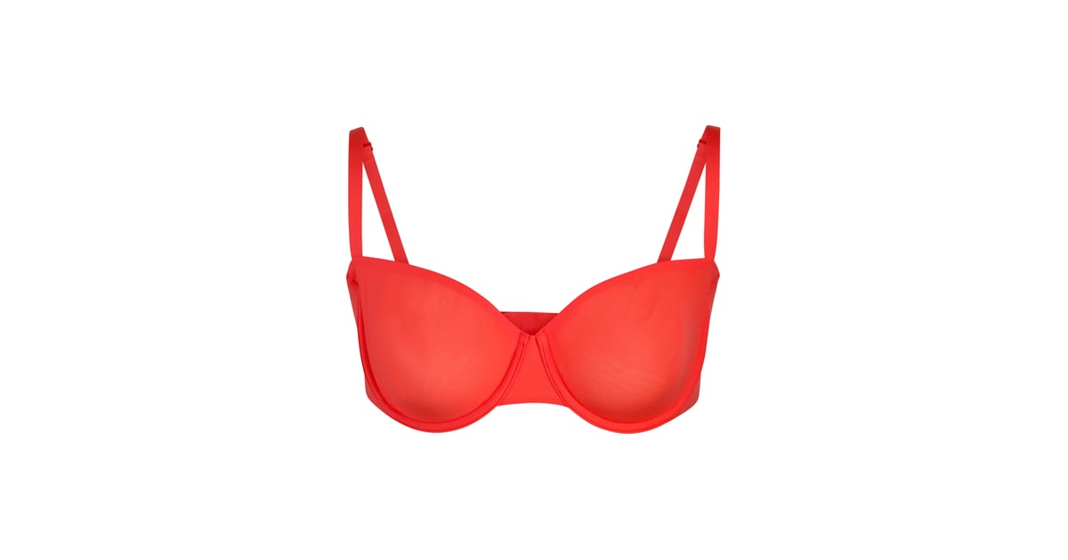 Skims Fits Everybody Straight Neck Underwire Bra | Kardashian-Jenner
