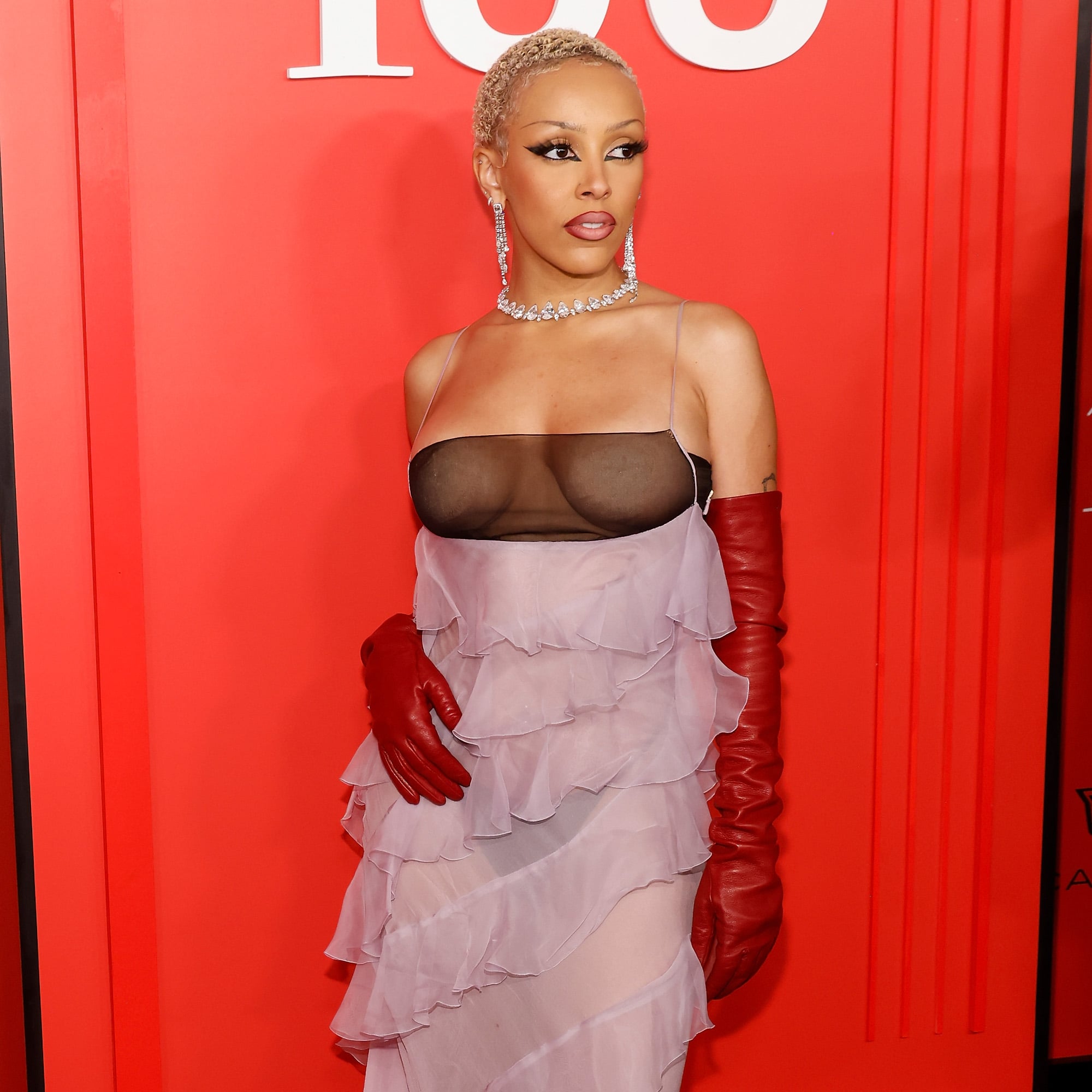 Doja Cat's Valentino see-through dress is completely transparent