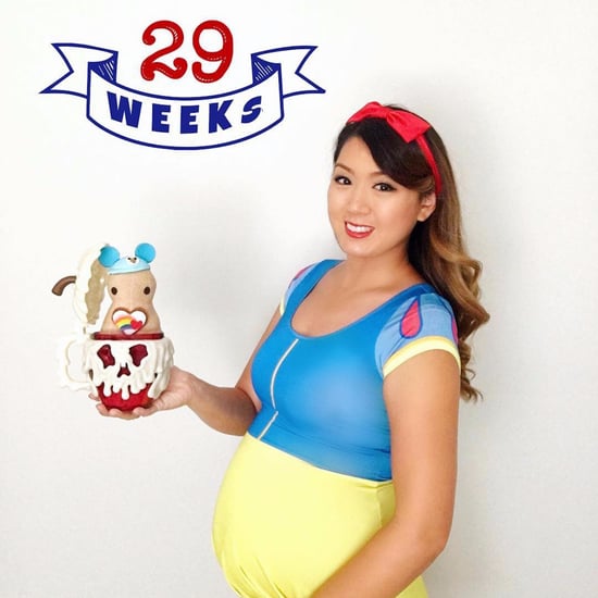 Disney-Themed Pregnancy Update Pictures