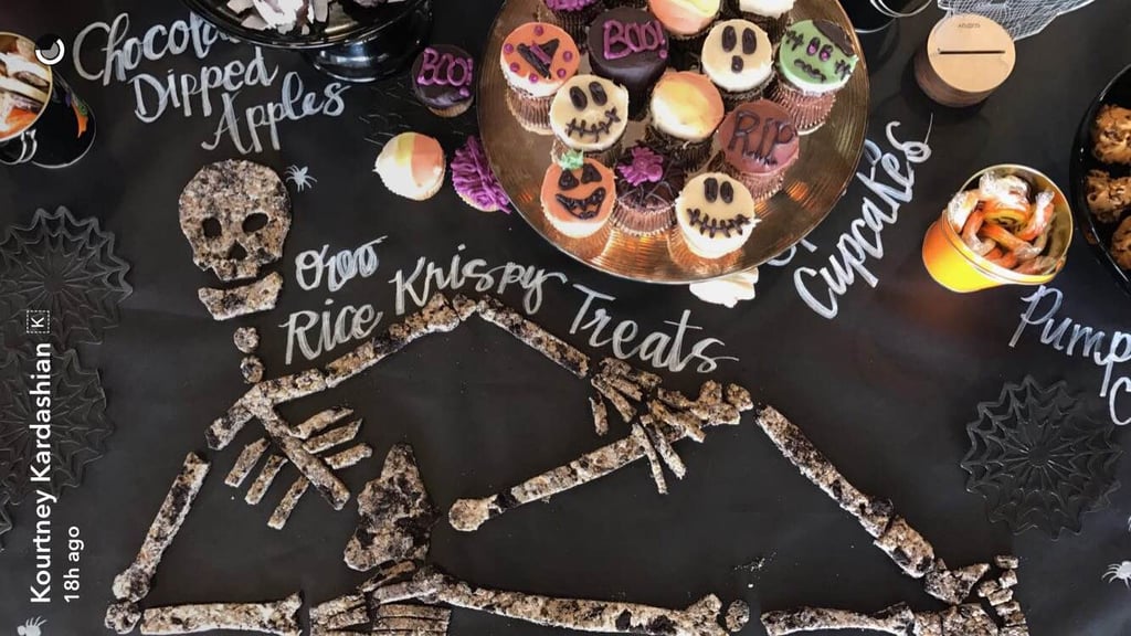 Kourtney Kardashian Halloween Decorations