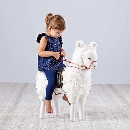 Ride on top llama toy