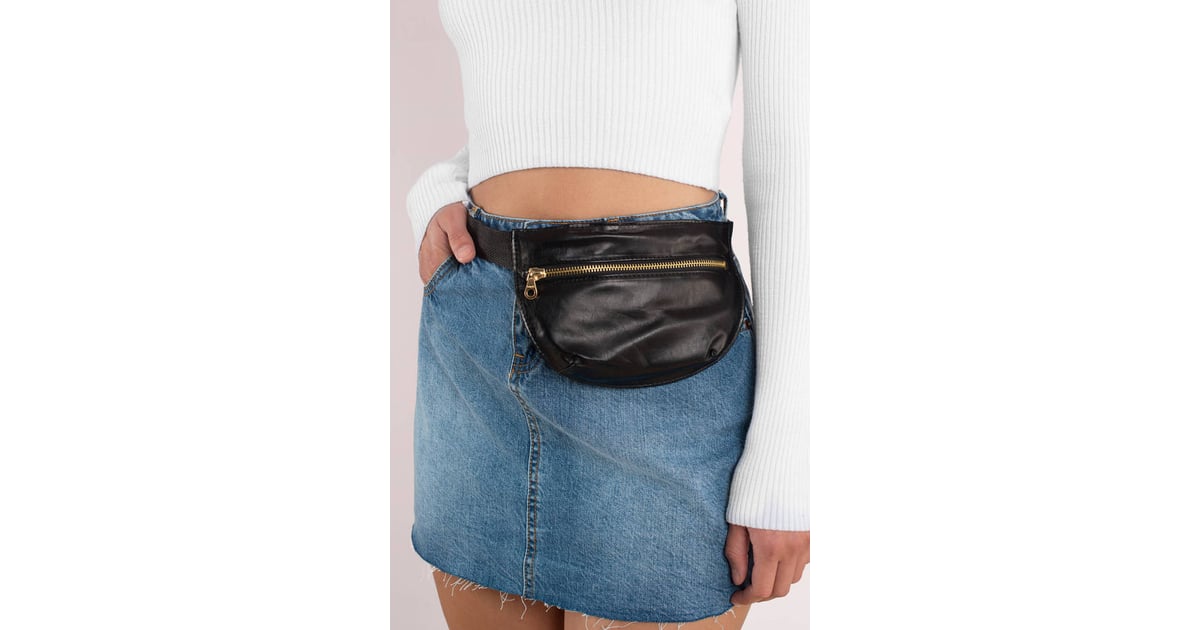 Tobi Ban.Do Swag Black Fanny Pack How to Wear a Fanny Pack POPSUGAR Fashion Photo 23