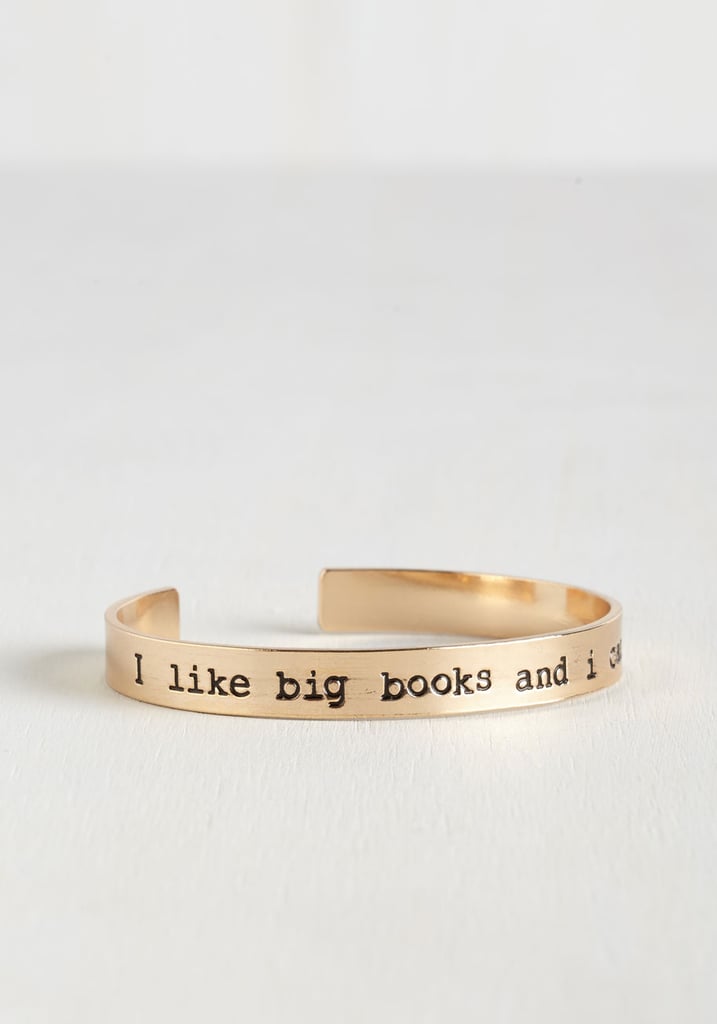 Baby Got Paperback Bracelet ($20)