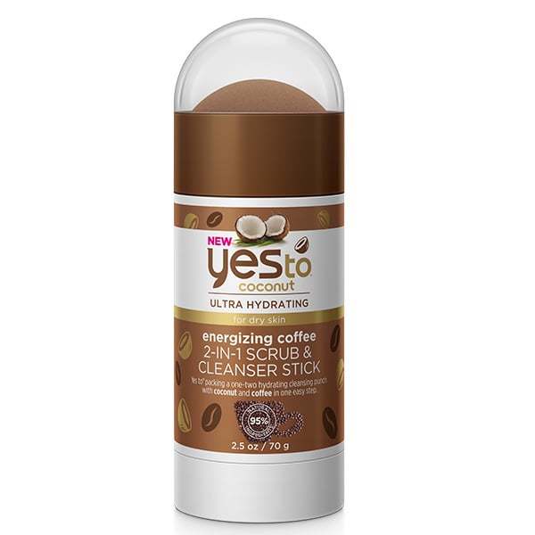 Yes To Coconut Energizing Coffee 2-in-1 Scrub & Cleanser Stick