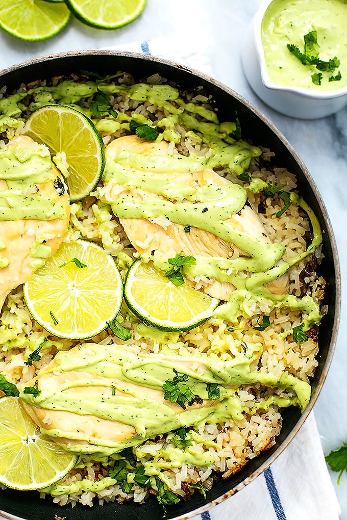 1-Pot Cilantro Lime Chicken and Rice