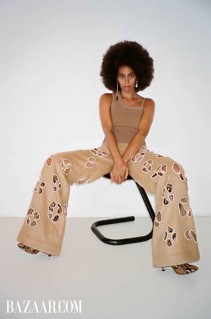 Solange Handpicked the Clothing For Harper's Bazaar Shoot